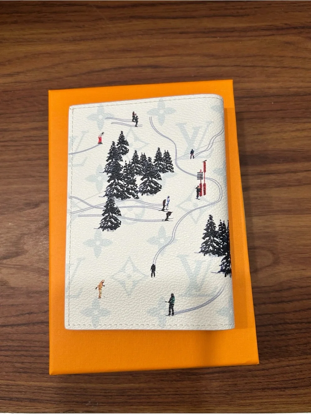 Louis Vuitton Ski White Passport Holder